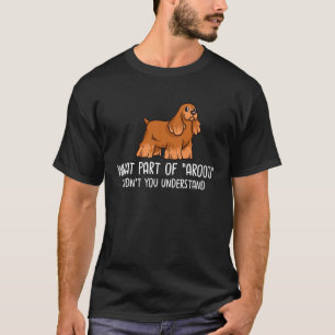 English Cocker Spaniel Dog  Puppies Owner   1 T-Shirt