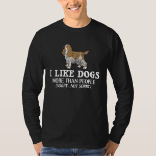English Cocker Spaniel Dog Puppies Owner T-Shirt