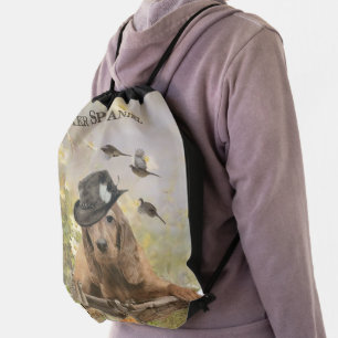 English Cocker Spaniel Drawstring Bag