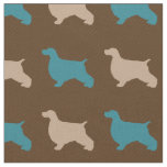 English Cocker Spaniel Fabric