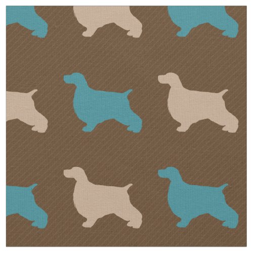 English Cocker Spaniel Fabric