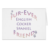 English Cocker Spaniel Furever (Front Horizontal)