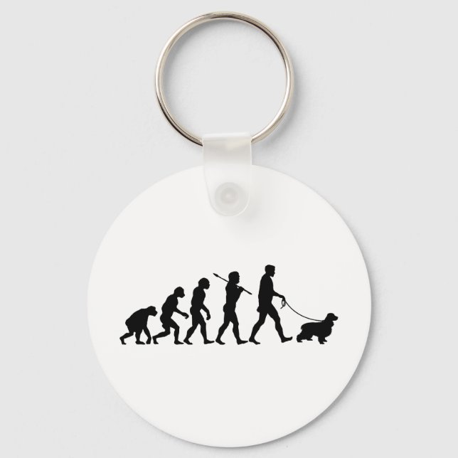 English Cocker Spaniel Keychain (Front)