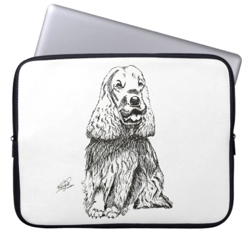 English Cocker Spaniel Laptop Sleeve