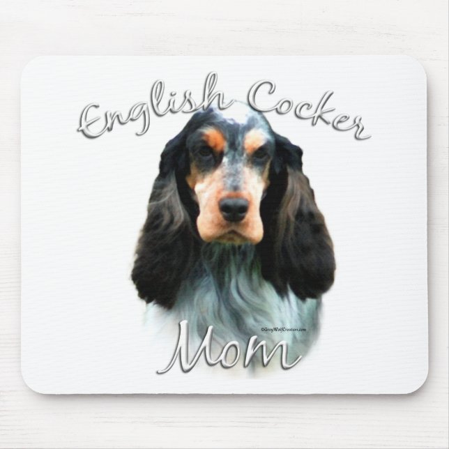 English Cocker Spaniel Mom 2 Mouse Pad (Front)