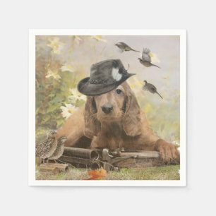 English Cocker Spaniel Napkins