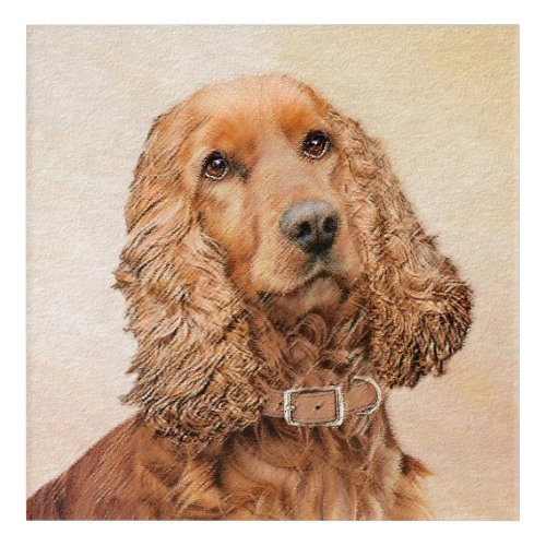 English Cocker Spaniel Painting _ Original Dog Art