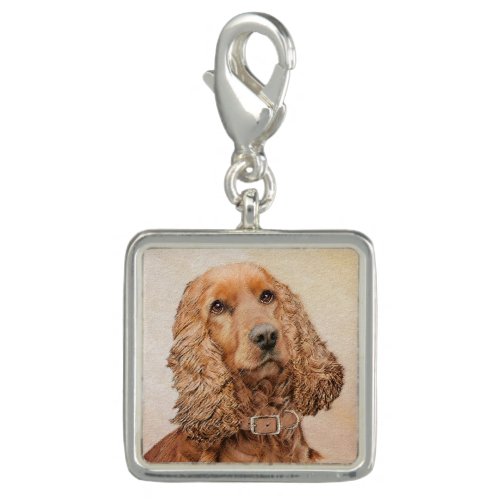 English Cocker Spaniel Painting _ Original Dog Art Charm