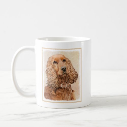 English Cocker Spaniel Painting _ Original Dog Art Coffee Mug