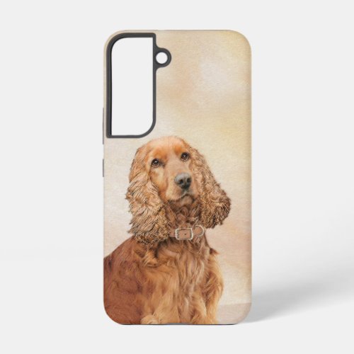 English Cocker Spaniel Painting _ Original Dog Art Samsung Galaxy S22 Case