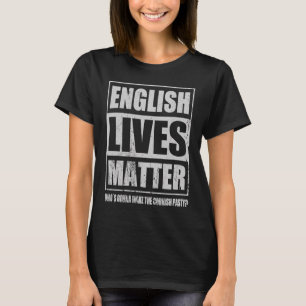 English Cornish Pasty Bridie British Food Specialt T-Shirt