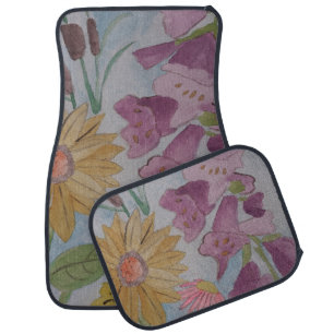 English Cottage Garden Car Mat Set
