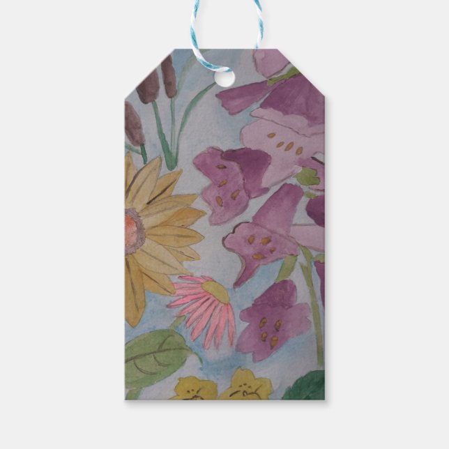 English Cottage Garden Gift Tags (Front)