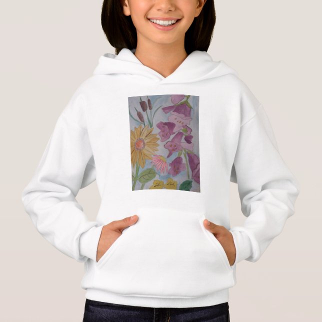 English Cottage Garden Hoodie (Front)