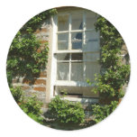 English Cottage I Charming Classic Round Sticker