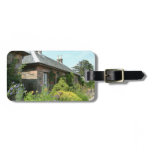 English Cottage II with Flower Garden Photography Luggage Tag