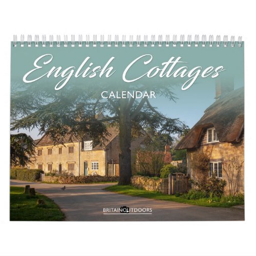 English Cottages Calendar 2024