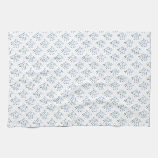 English Country Model with Vergismal non-flowers Kitchen Towel (Horizontal)