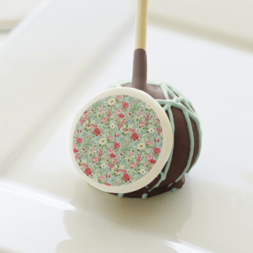 English Country Wildflower Cake Pops
