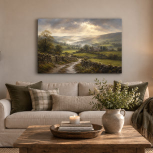 English Countryside 36x24 Acrylic Wall Art
