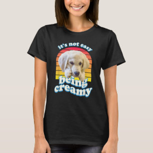 English Cream Golden Retriever  ECGR Puppy Vintage T-Shirt