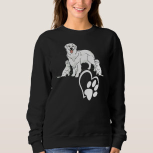 English Cream Golden Retriever Sweatshirt