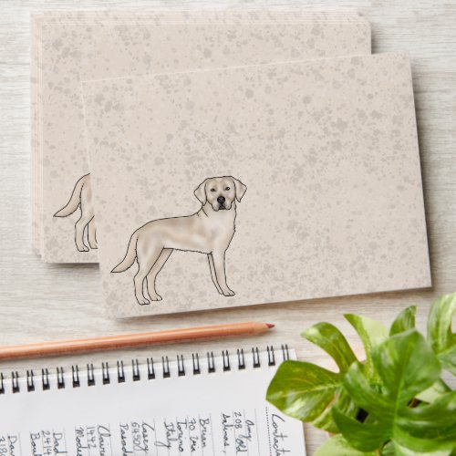 English Cream Labrador Retriever Cute Lab Dog Envelope