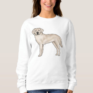 English Cream Labrador Retriever Cute Lab Dog Sweatshirt