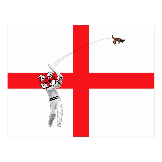 English cricket,Ashes 2009 Postcard