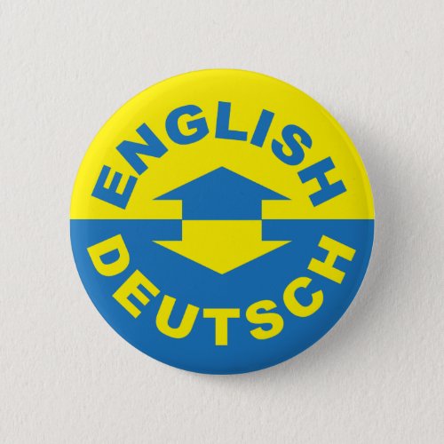 English Deutsch _ I Speak German Button