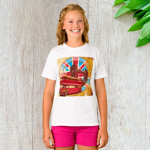 English Double Decker Bus T-Shirt