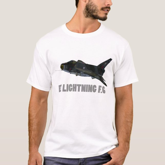 English Electric Lightning F.6 T-Shirt (Front)