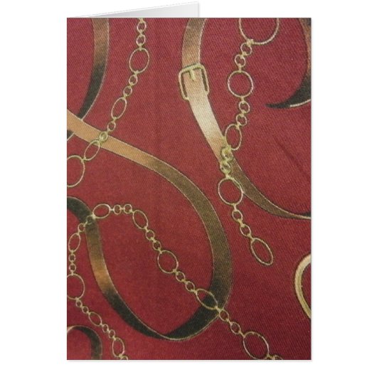 English Equestrian - Red Cards (Front)