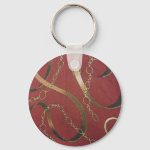 English Equestrian - Red Keychain