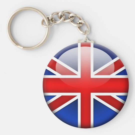 English Flag 2.0 Keychain