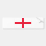English Flag Bumper Sticker