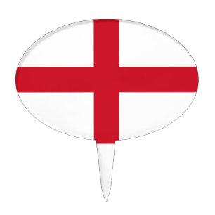 English flag cake topper