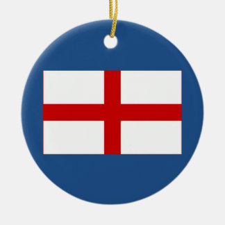 English Flag Christmas Ornament