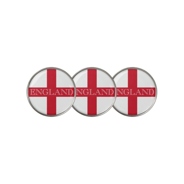 English Flag England bmcnt Golf Ball Marker (3 Up)