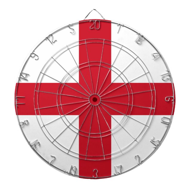 English Flag (England) Dart Board (Front)