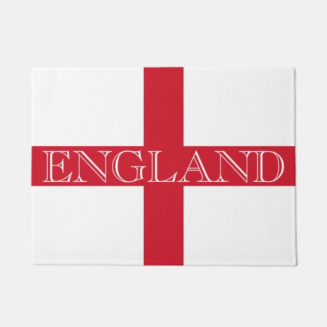 English Flag England dmcn Doormat (Front)