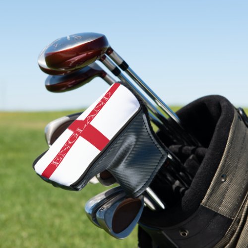 English Flag England pccn Golf Head Cover