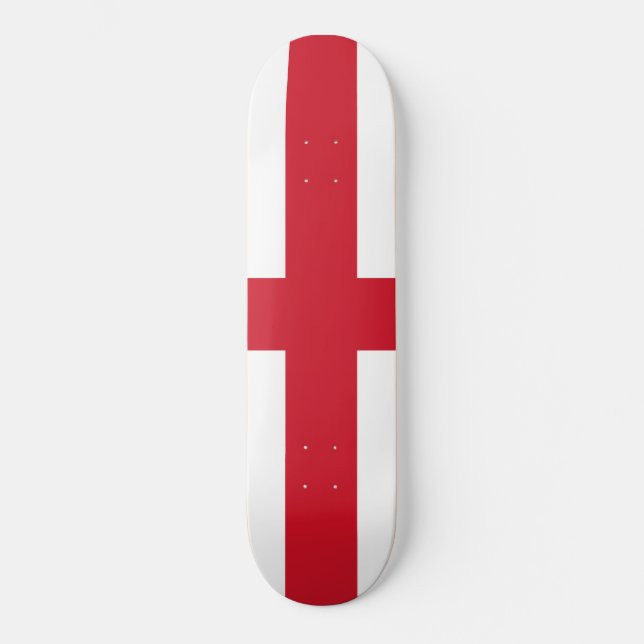 English Flag (England) Skateboard (Front)