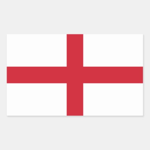 English Flag Flag of England Rectangular Sticker