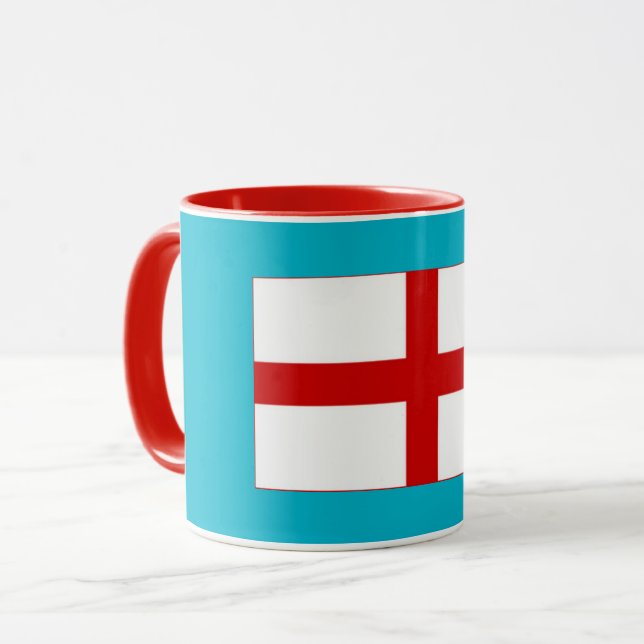 English Flag Mug (Front Left)