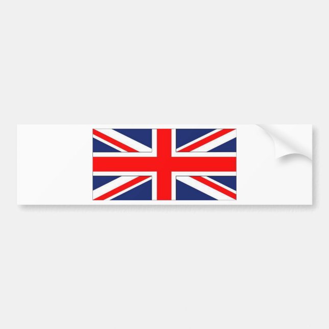 ENGLISH FLAG.png Bumper Sticker (Front)
