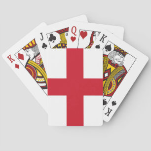 English flag poker cards