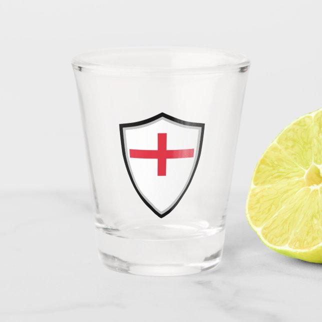 English flag shot glass (Front)