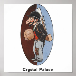 English Football Team - Crystal Palace Poster