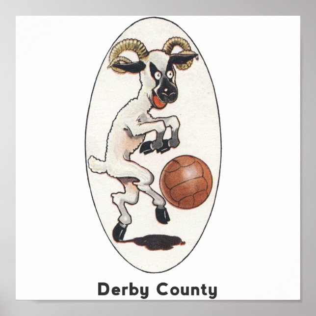 English Football Team - Derby County Poster (Front)
